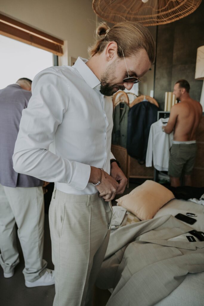 Vorbereitung Hochzeit – natürliche Reportage ohne Posen