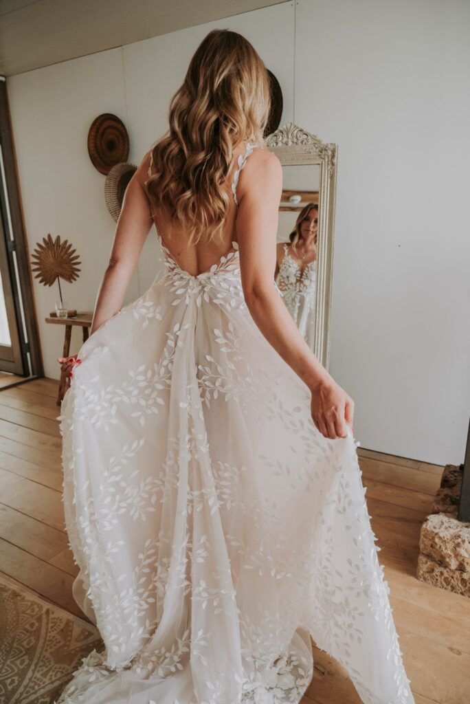 Getting Ready vor der Trauung am Strand