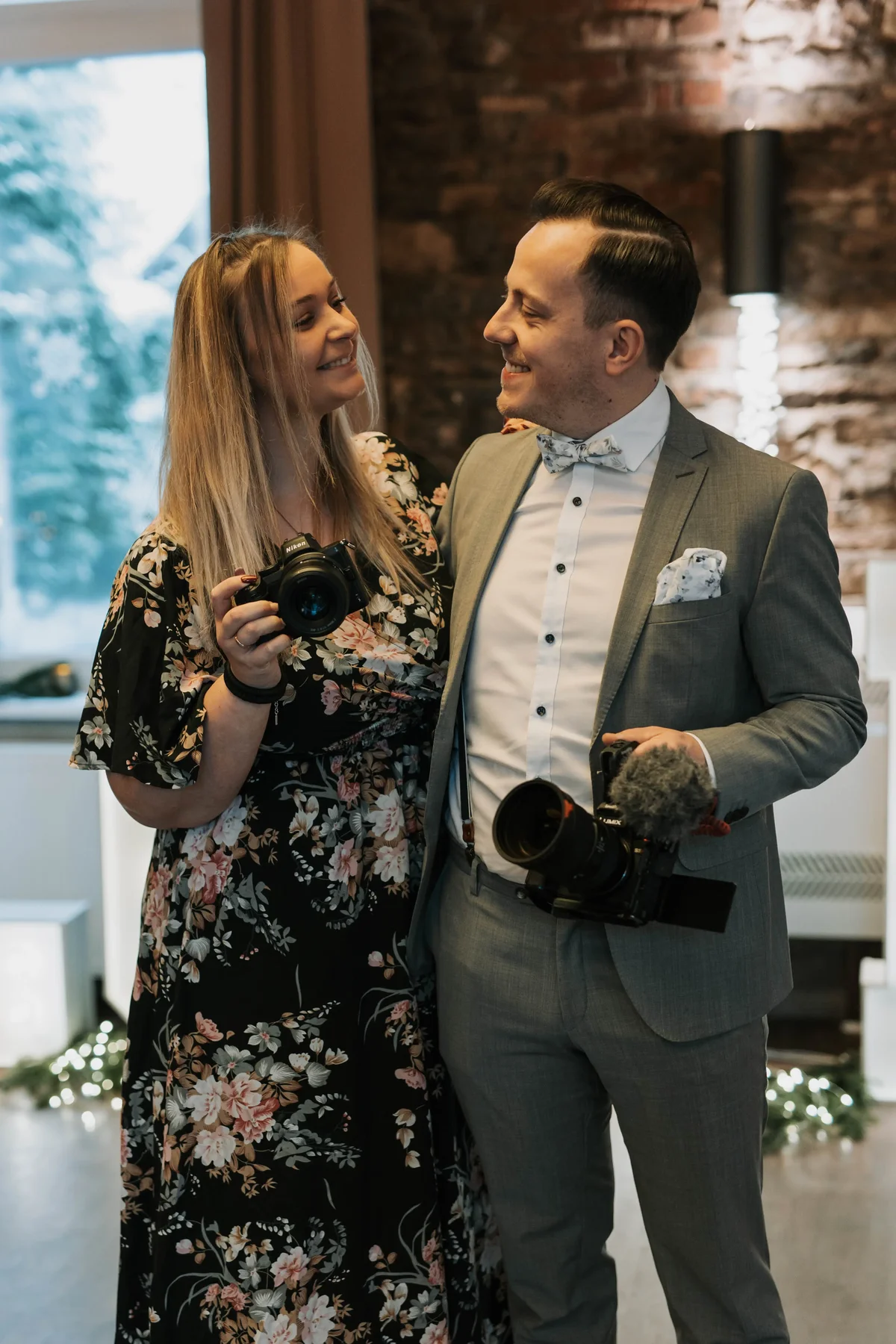Nathalie und Christian von Bou Moments, Team für Hochzeitsfoto und Hochzeitsvideo.